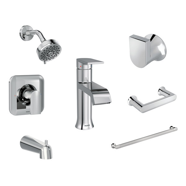 Moen Genta 7 Piece Bathroom Hardware Set Wayfair